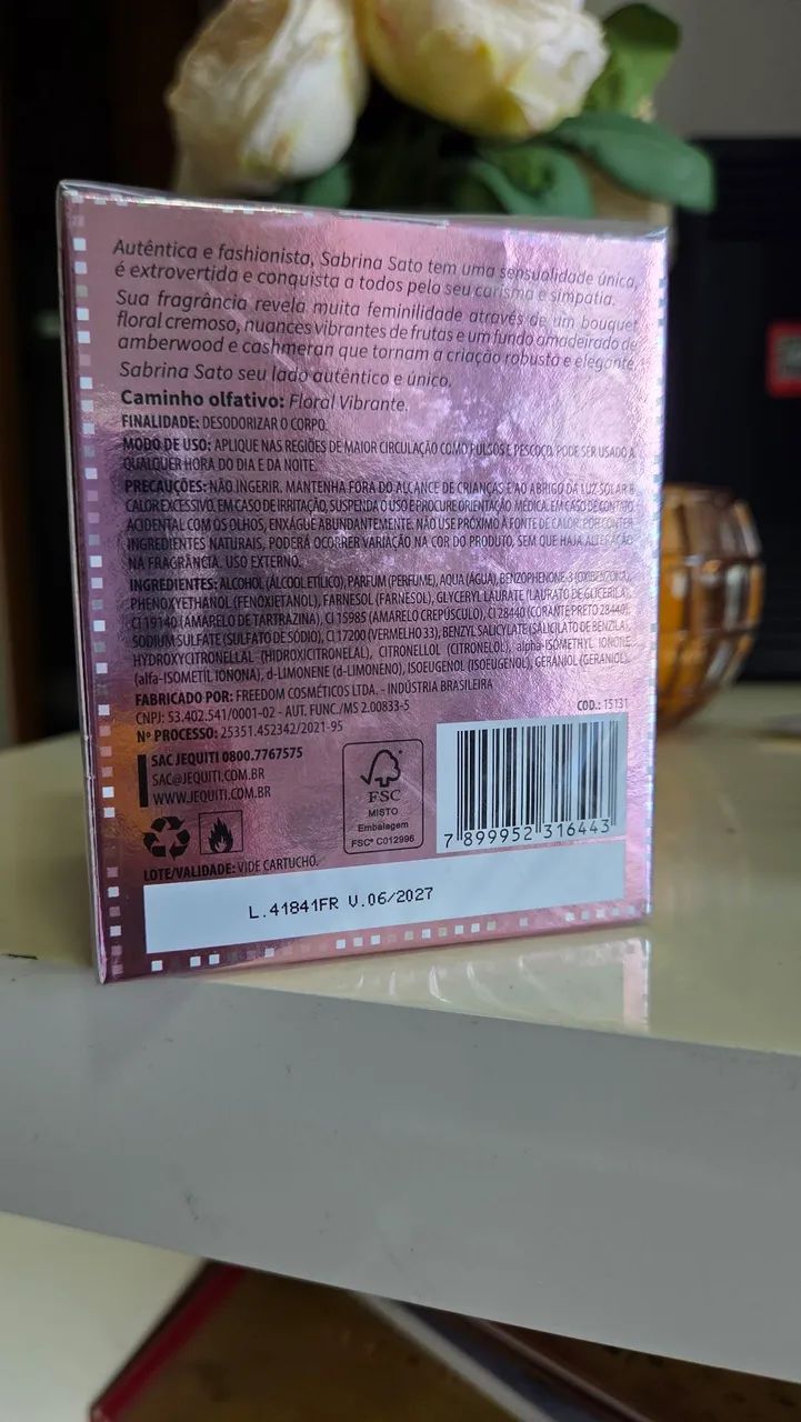 SABRINA SATO JEQUITI 100ML - Foto 2