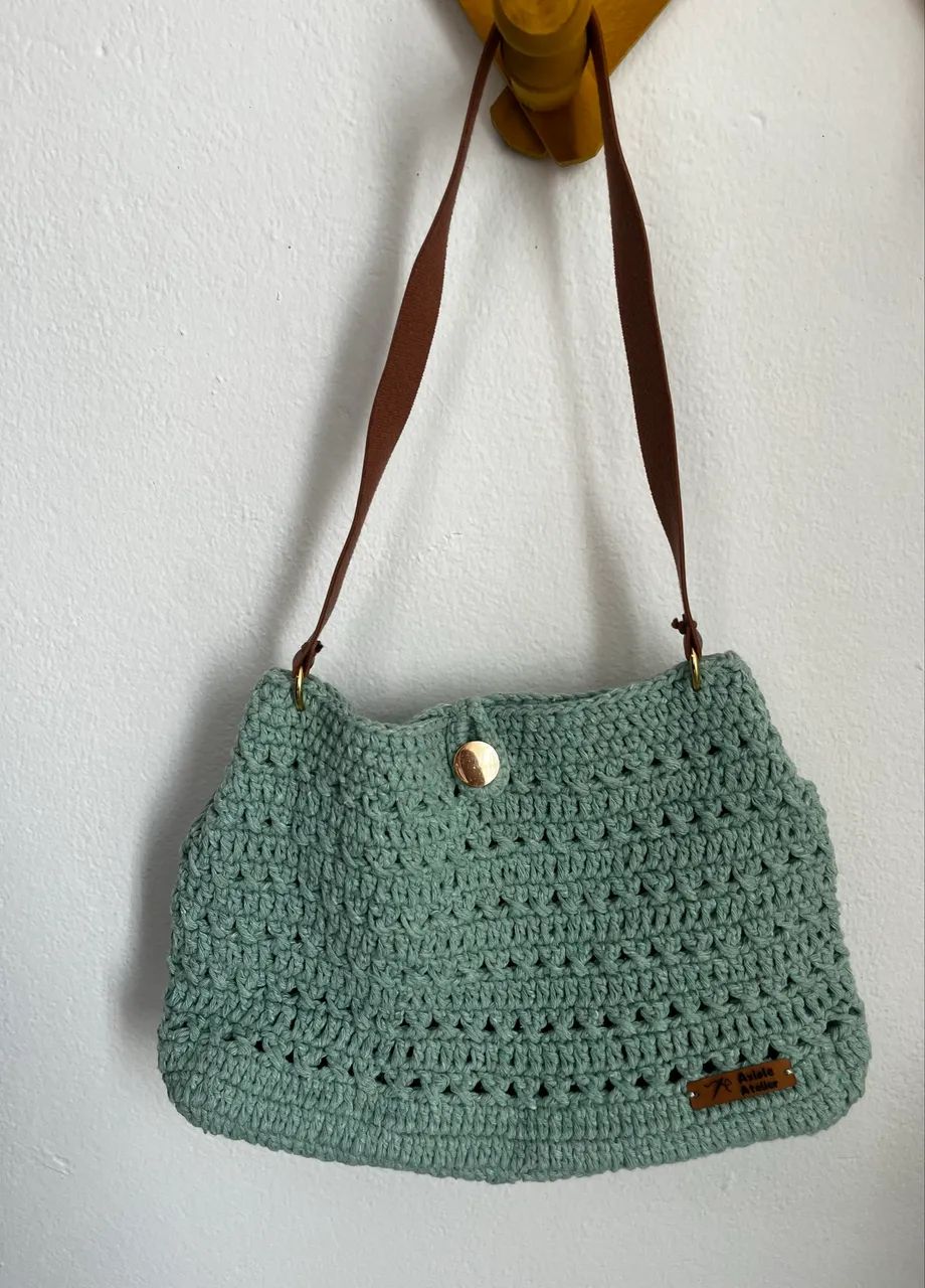 Bolsa em crochê  - Foto 2