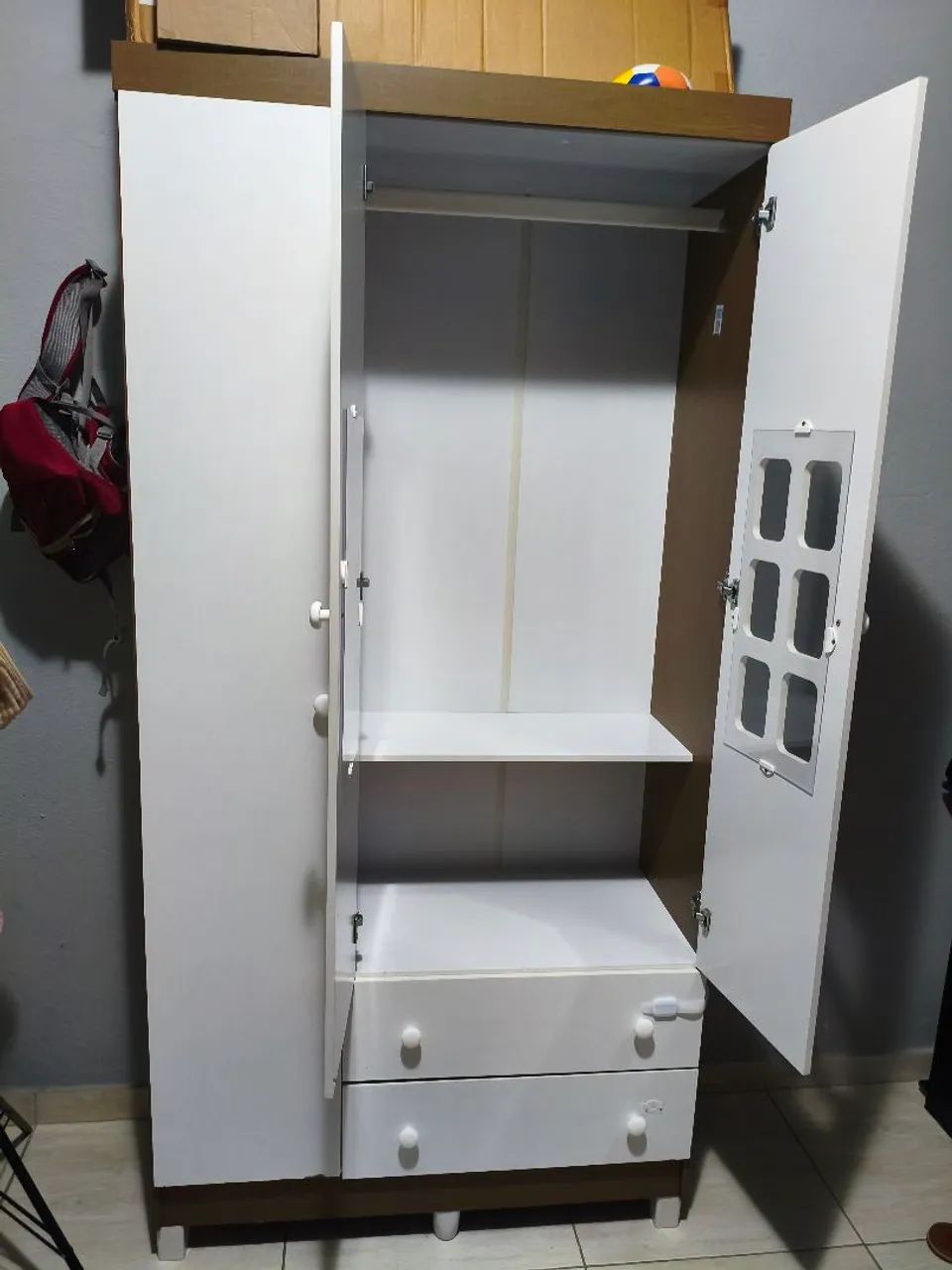 Guarda roupa de bebê, solteiro, infantil  - Foto 3