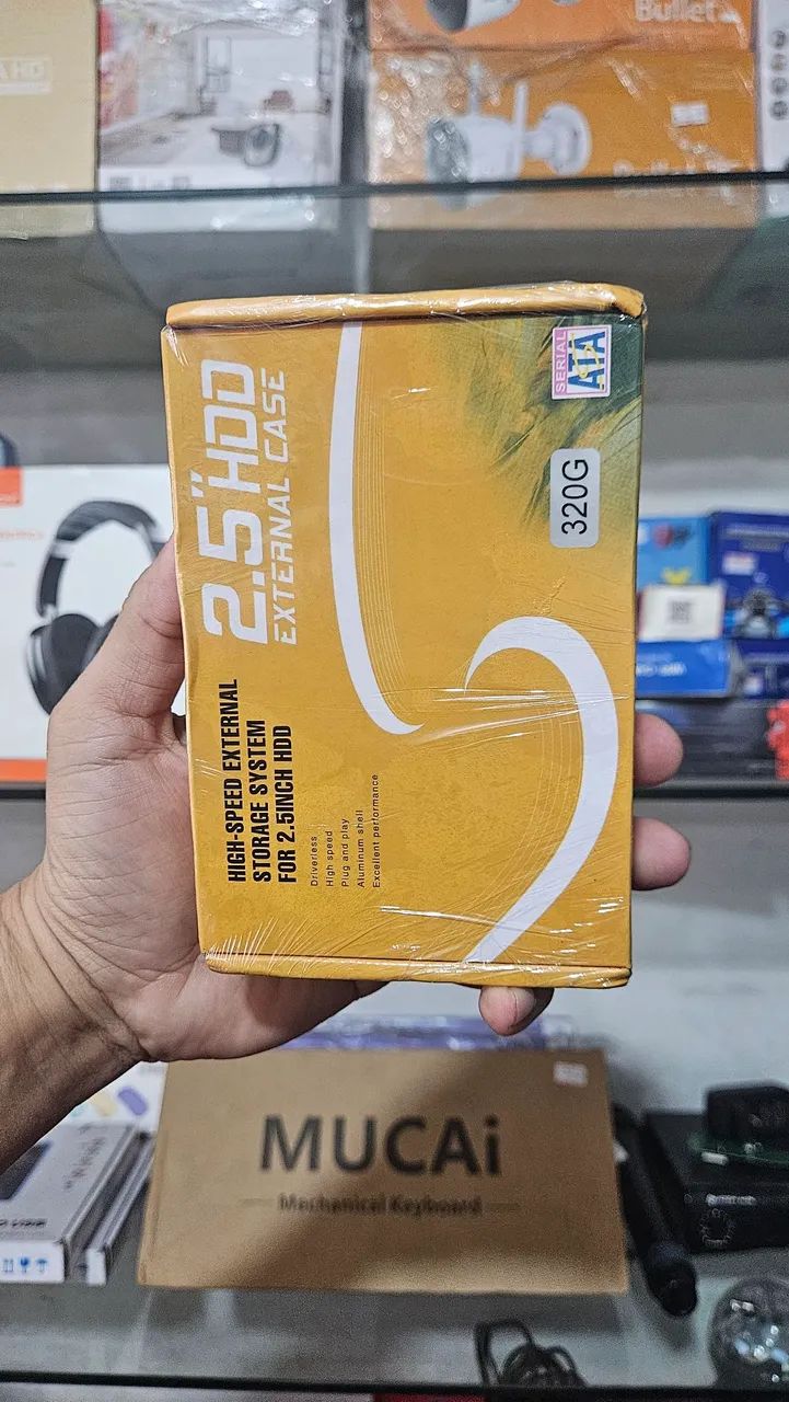 Hd externo 320gb serial sata 