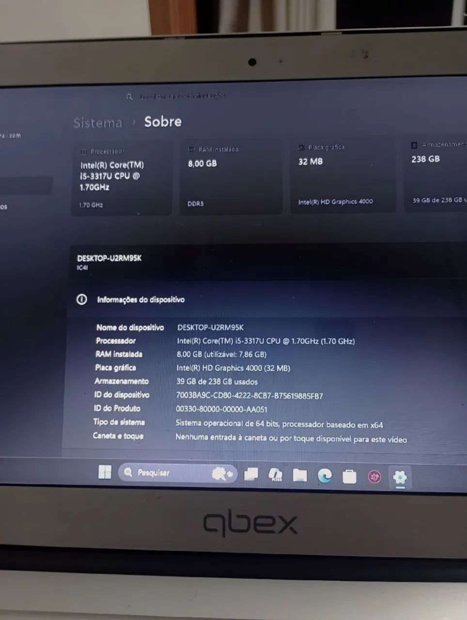 Notebook Qbex Ultrabook i5 - Foto 3