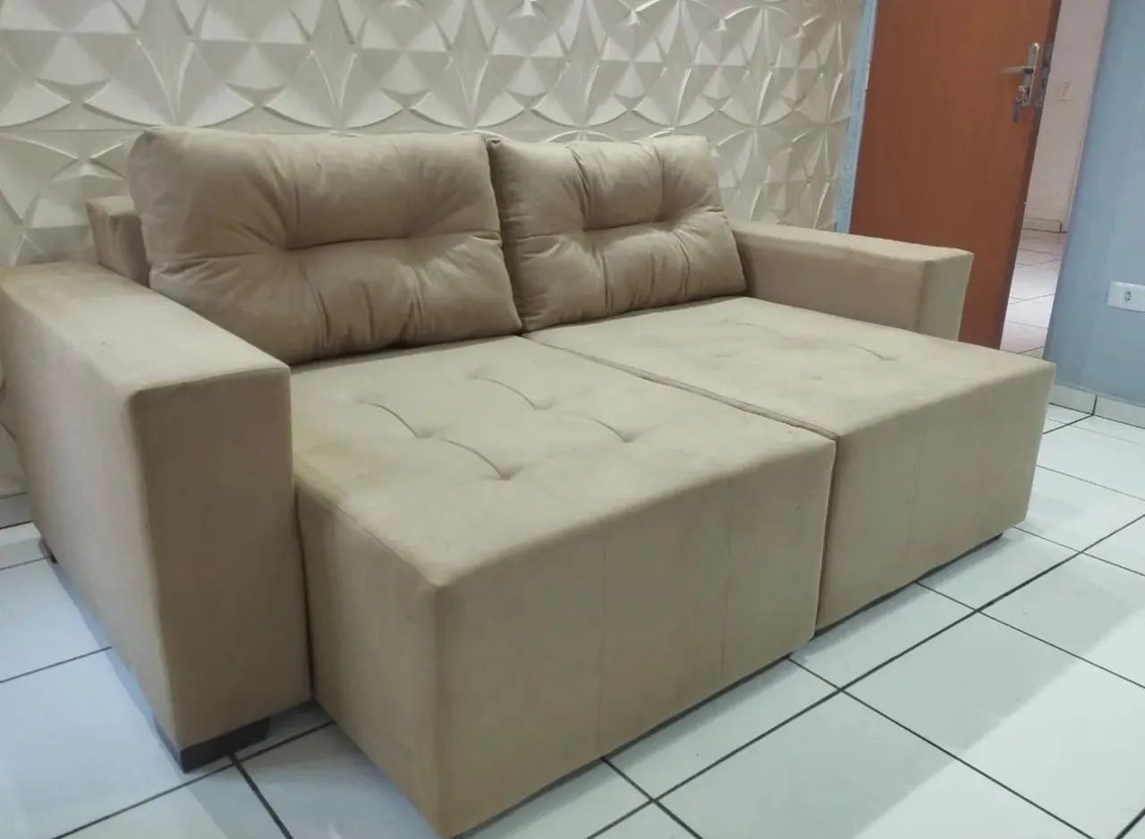 Sofá Retrátil modelo 2 Lugares  - Foto 2