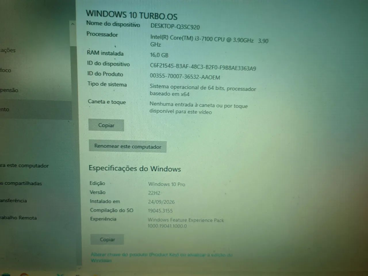 PC COMPLETO SETIMA GERAÇÃO 