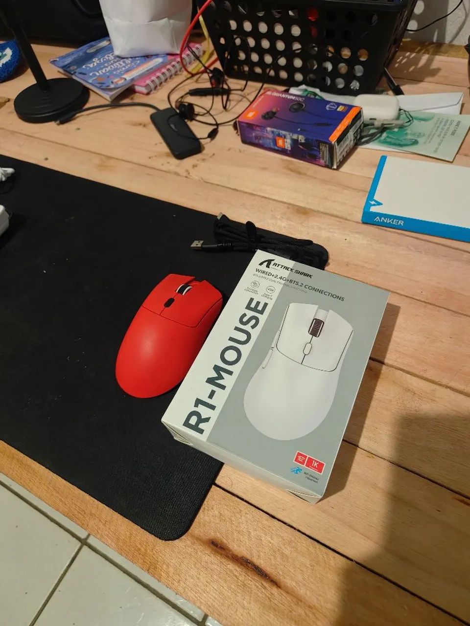 Teclado magnético com mouse atack shark  - Foto 4