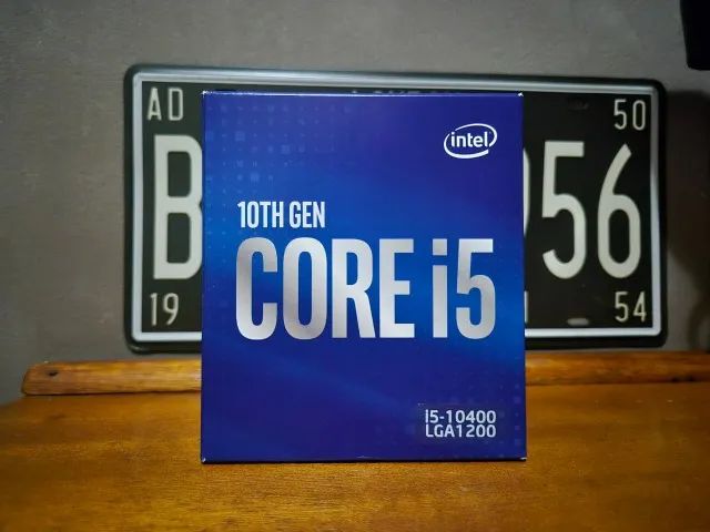 (Caixa Vazia) Caixa do Processador Intel Core i5 10400