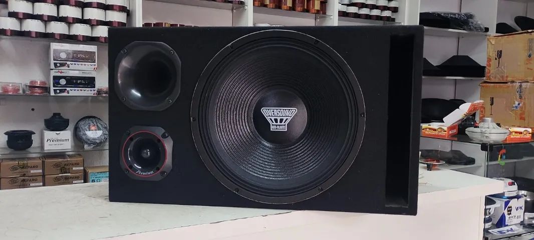  CAIXA TRIO OVERSOUND 550W15