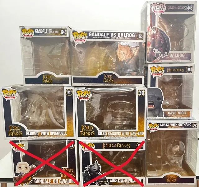 FUNKO POP - CAIXAS E BLISTERS SENHOR DOS ANÉIS - Foto 2