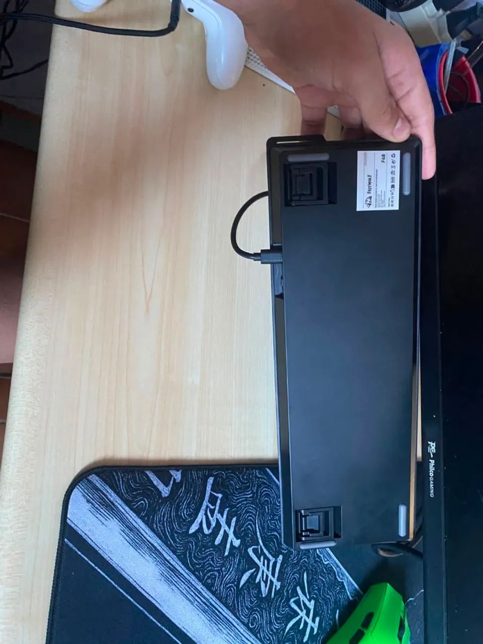 Teclado free Wolf f68 - Foto 2