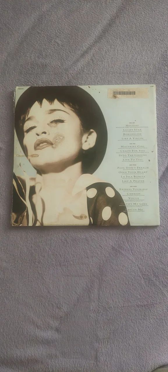 LP Vinil Madonna "The Immaculate colection" completo  - Foto 2