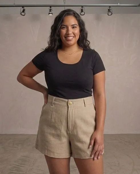 Short e bermuda de alfaiataria  - Foto 3