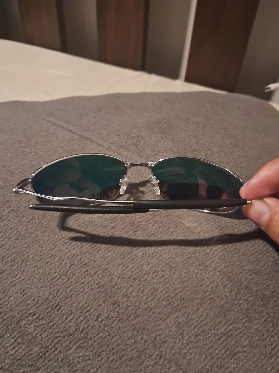 Óculos Oakley Wisker Wire Polished - Foto 5