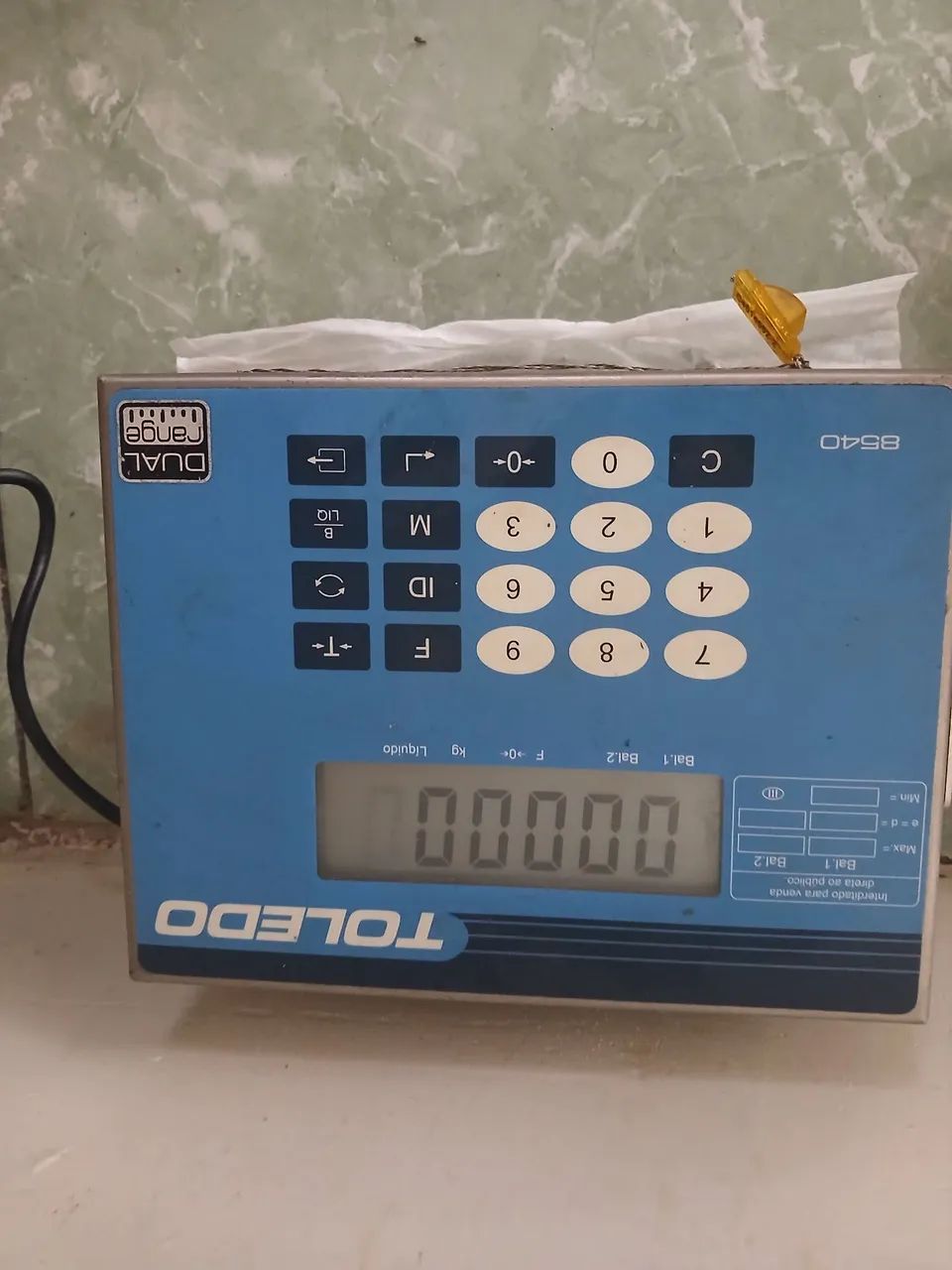 Indicador pesagem Toledo 8540