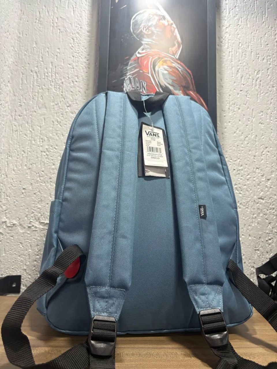 Mochila Vans Original Azul - Foto 3