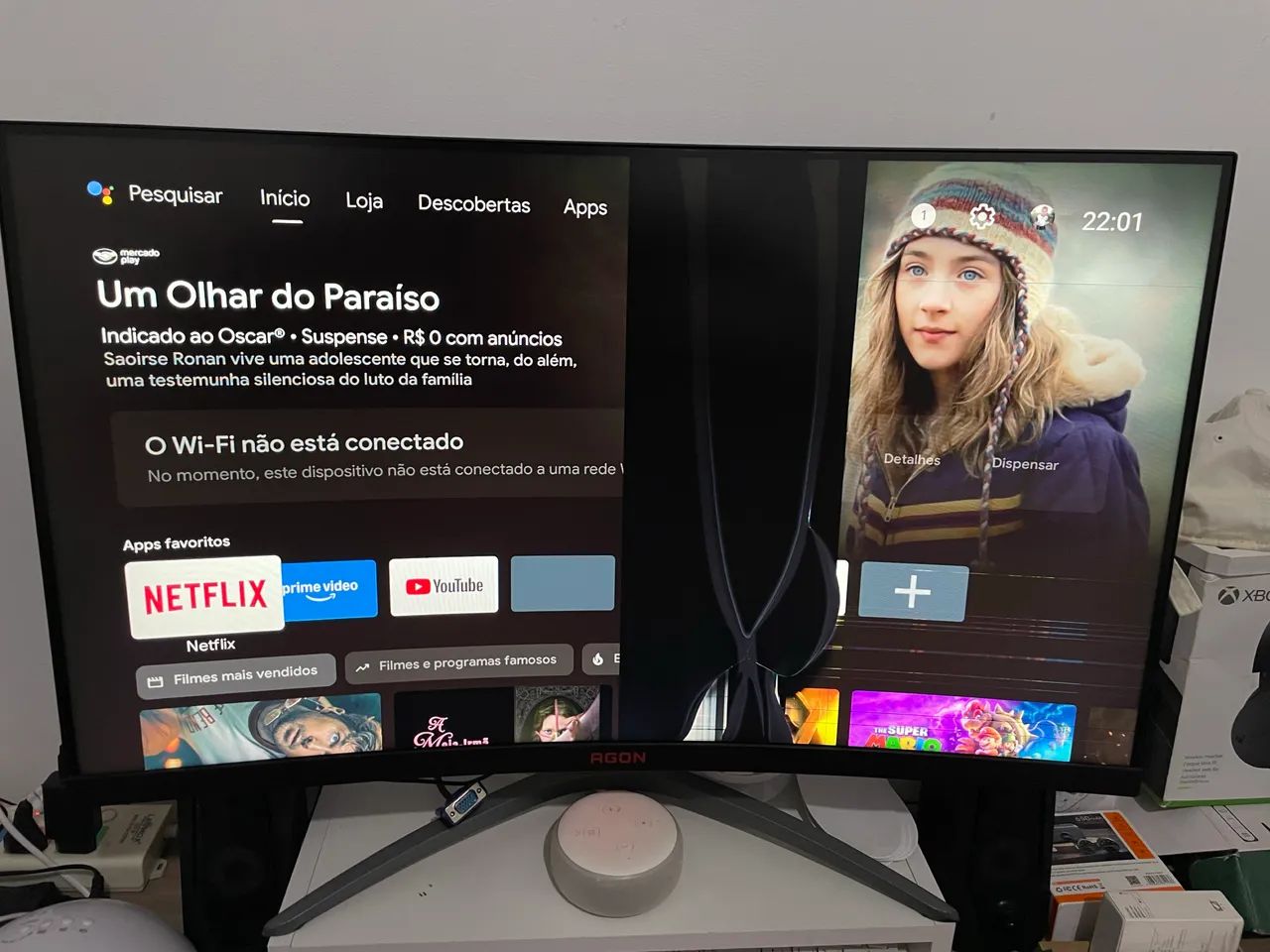 Monitor curvo Agon AOC - Foto 2
