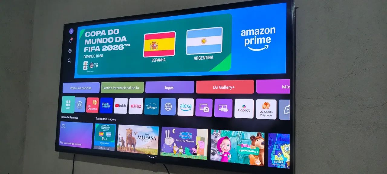 Smart Tv 55 polegadas LG com tecnologia NanoCell - Foto 2
