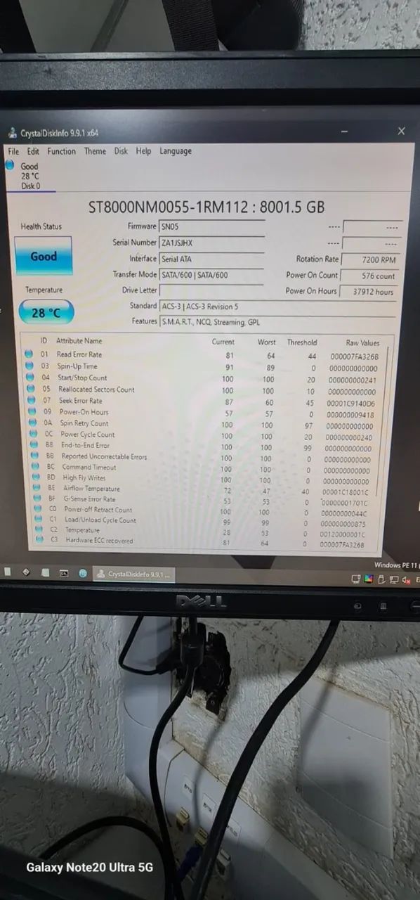 2 UNIDADES HD SATA SEAGATE MODELO EXOS 8TB - Foto 4
