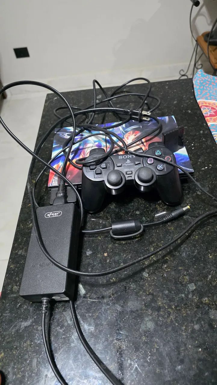 PS2 Slim (Personalizado Dragon Ball) - Foto 2