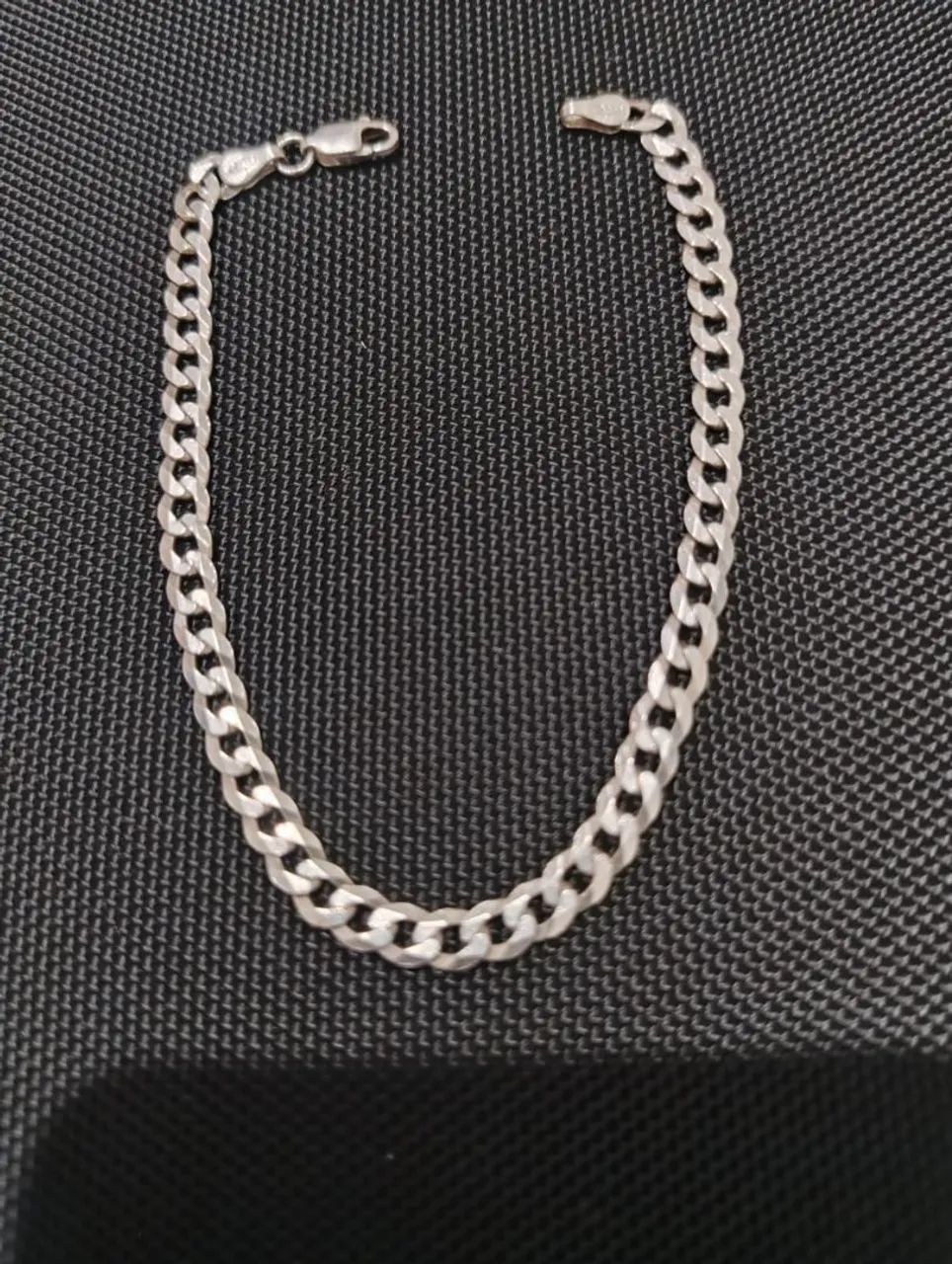 PULSEIRA DE PRATA 925 5MM
