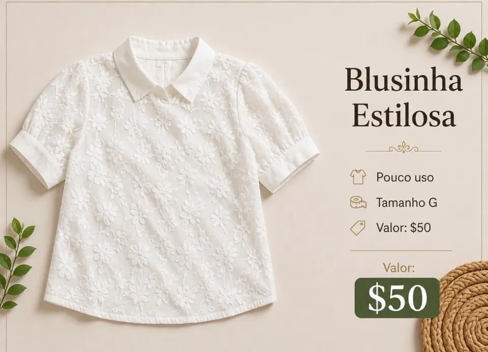 Peças Novas com etiqueta  - Foto 3
