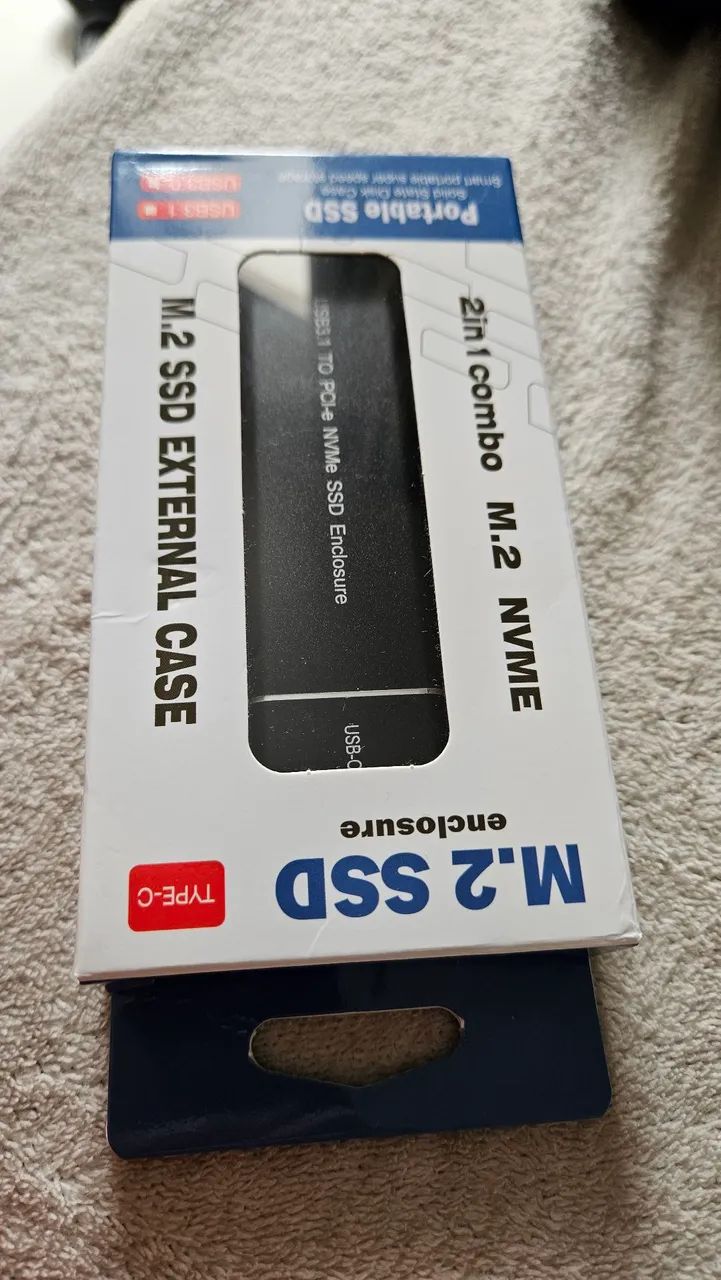 Ssd externo da Kingston 1TB - Foto 4