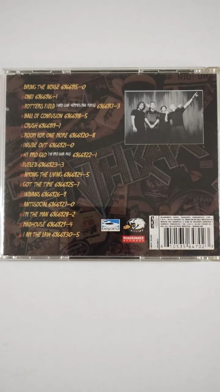CD Anthrax Return To The Killer A's - Foto 2