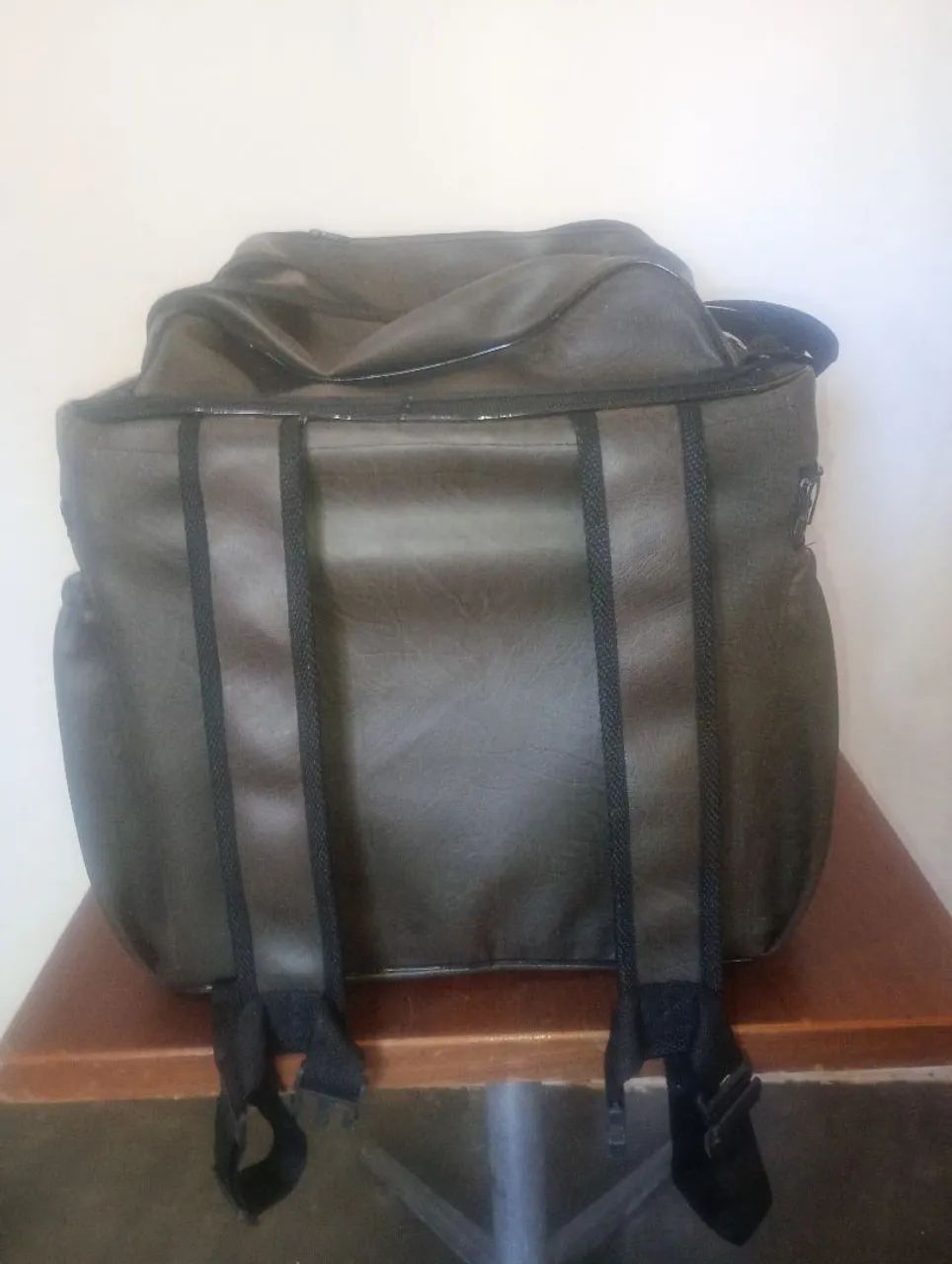 Bolsa delivery acabamento em couro resistente ZAP *53 - Foto 4