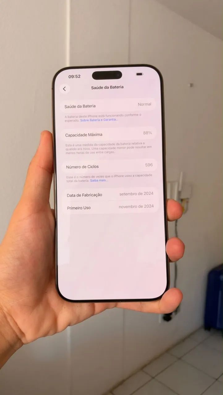 iPhone 16 pro Max 256gb Dourado - Foto 3