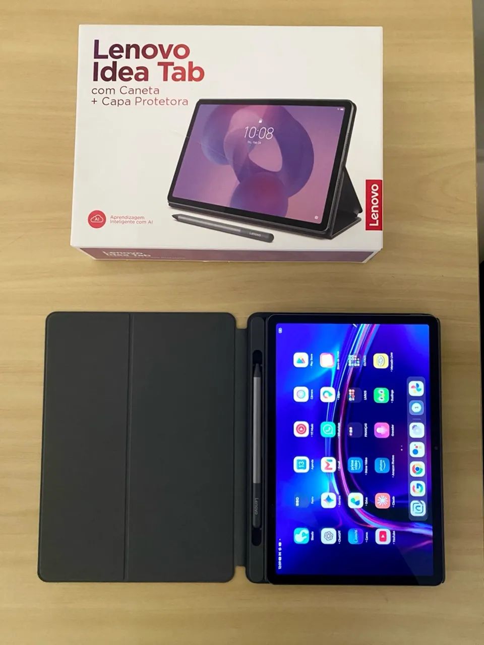 Tablet Lenovo Idea Tab 11 Polegadas 8Gb RAM Tela 2.5K - ainda na garantia.