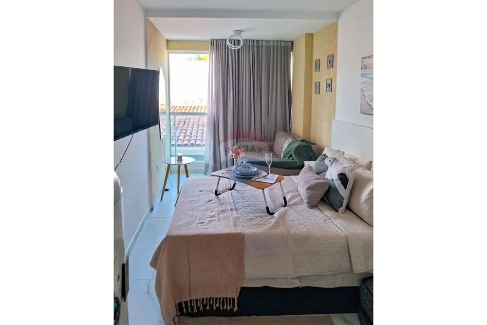 Flat Mobiliado no Centro de Porto de Galinhas com 1 Quarto e Ótima Estrutura - Foto 4