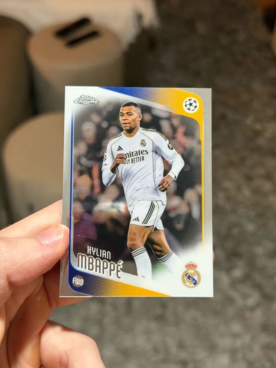card topps chrome vini jr e mbappe - Foto 3