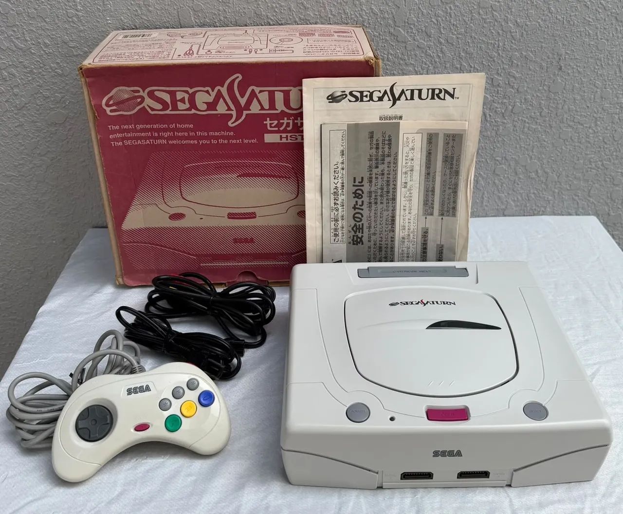 Sega Saturno Branco - Foto 2