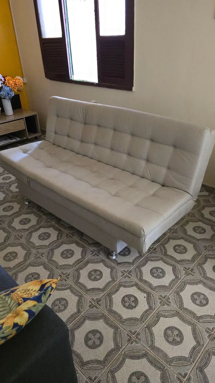 Sofá cama usado sem avarias 