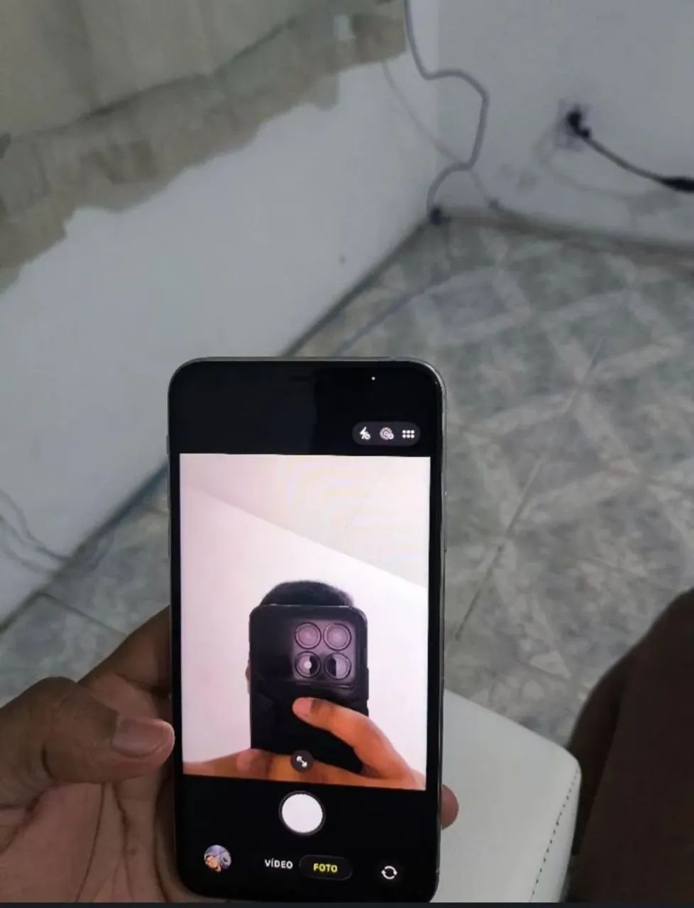 Iphone 11 pro max 256gb branco - Foto 3