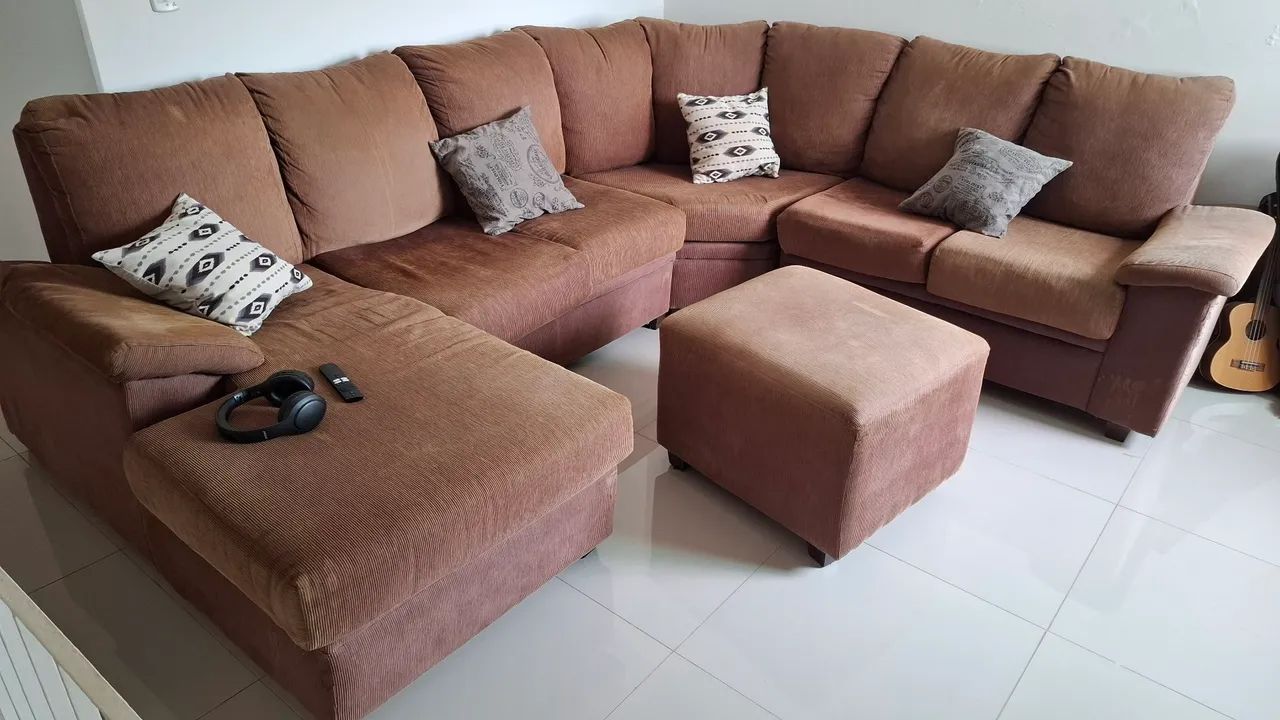 Sofá de canto, 6 lugares  - Foto 3