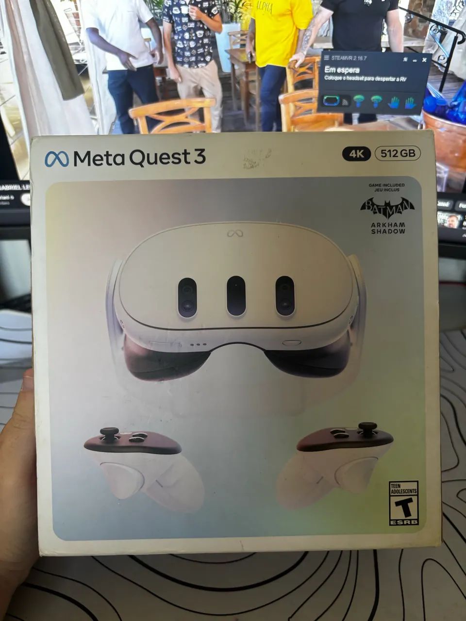 Meta Quest 3 512GB 4K - Peças e Acessórios de Vídeo Game - Morro