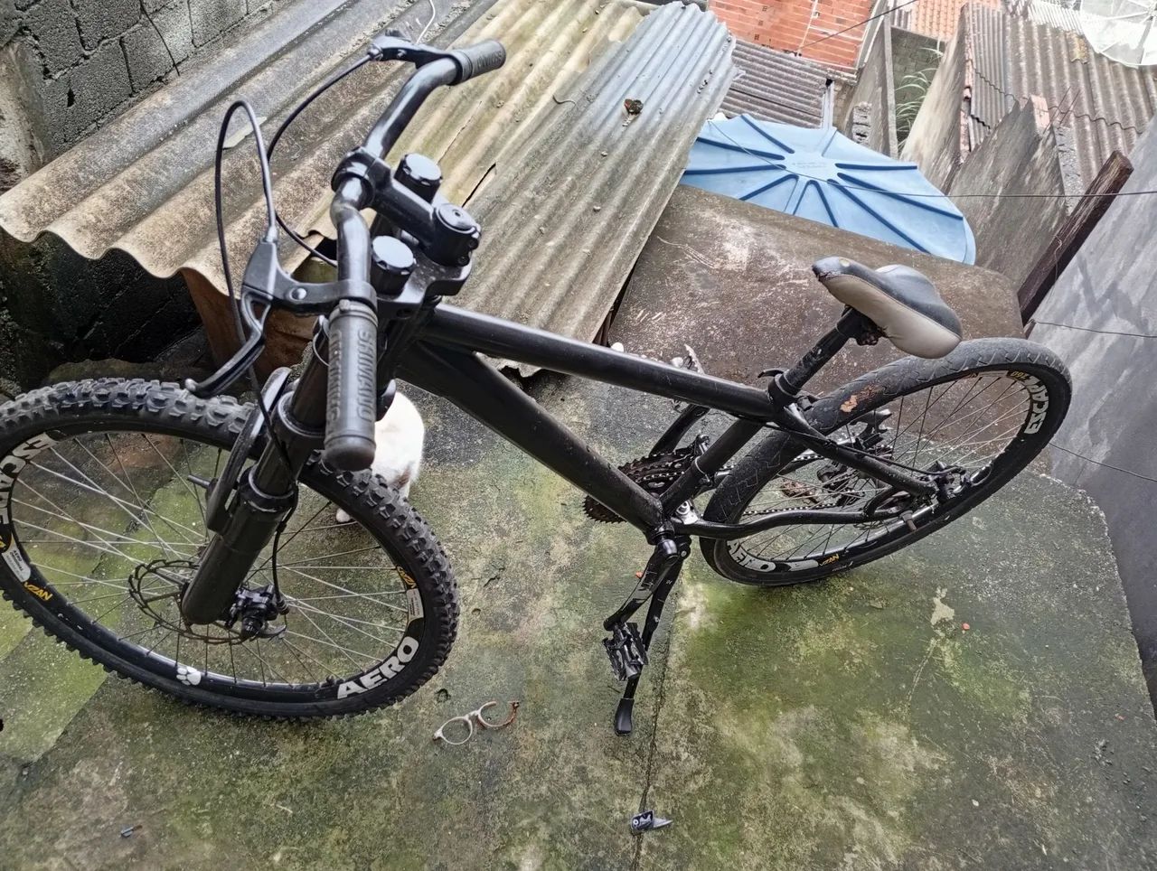 Bicicleta aro 26 freio a disco