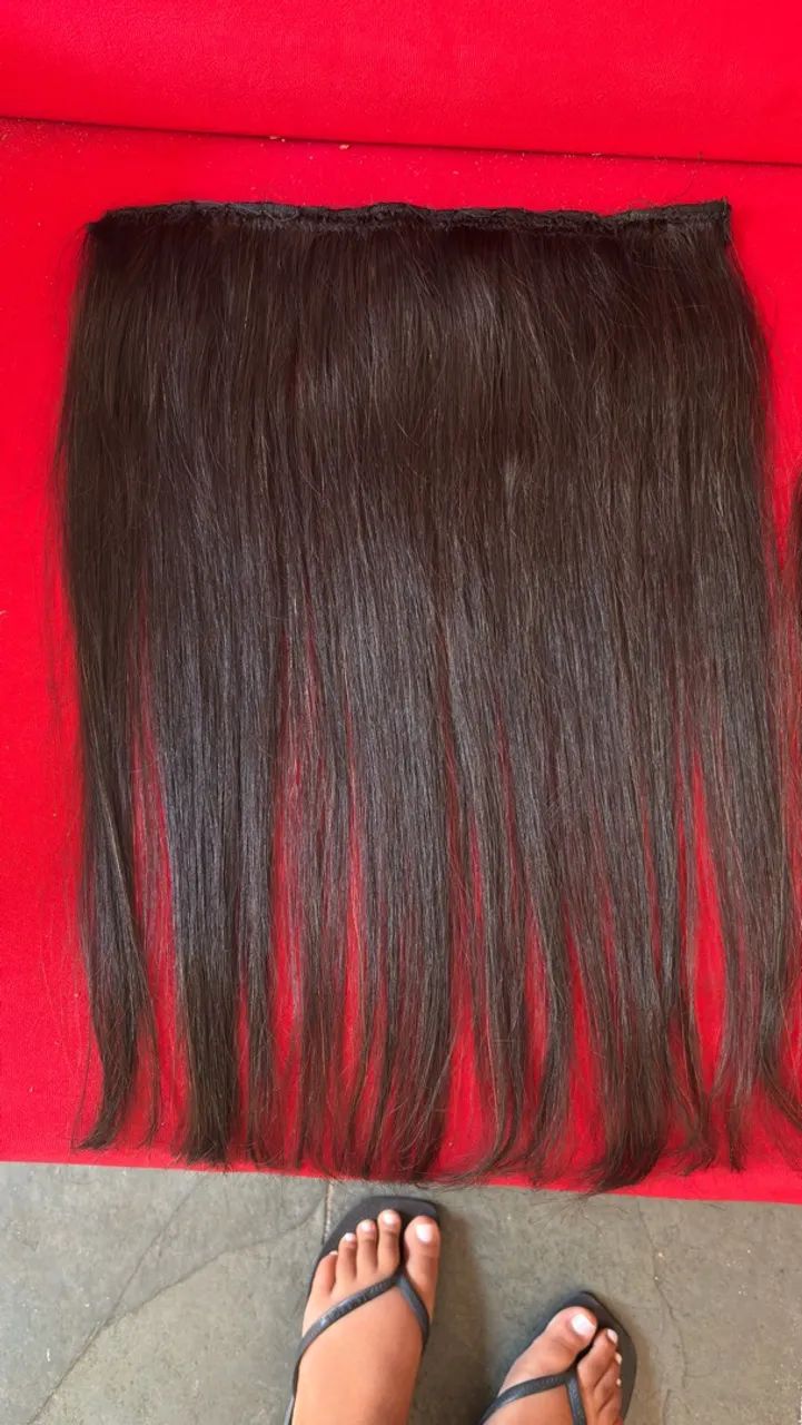 Vendo duas telas de cabelo humano  - Foto 3