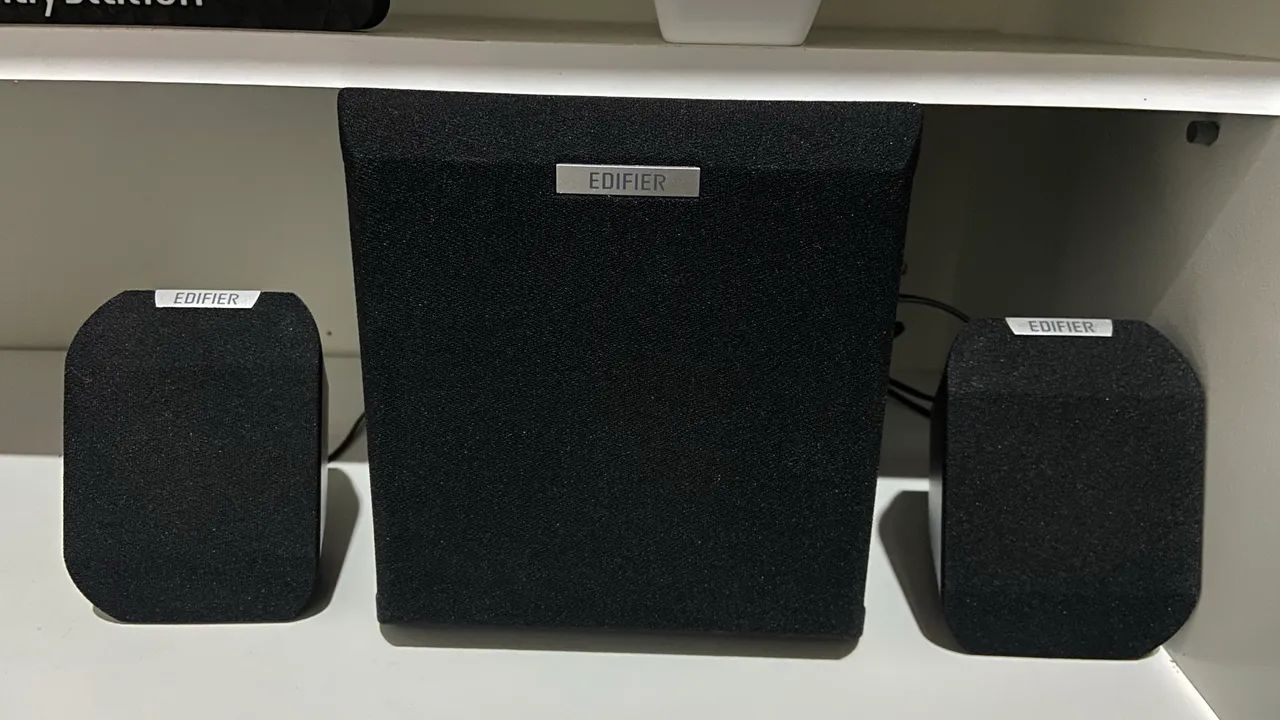 Caixa de som EDIFIER 2.1 X100B 15w rms