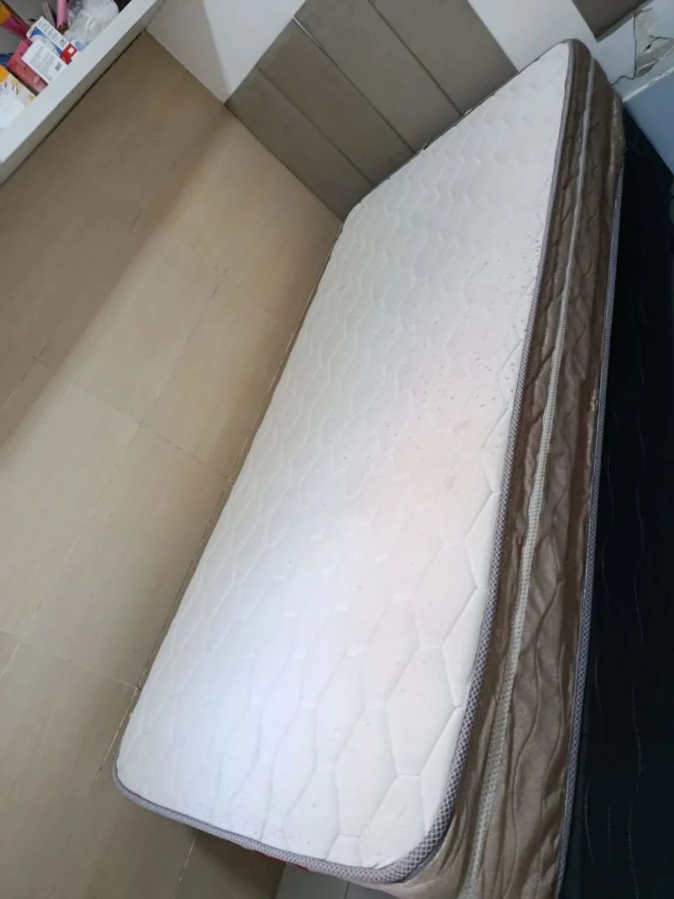 Cama box solteiro base + colchão  - Foto 2