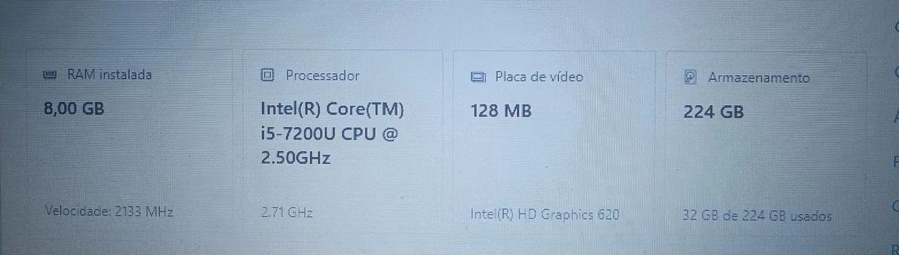 Notebook HP 240 G6 - usado - Foto 2