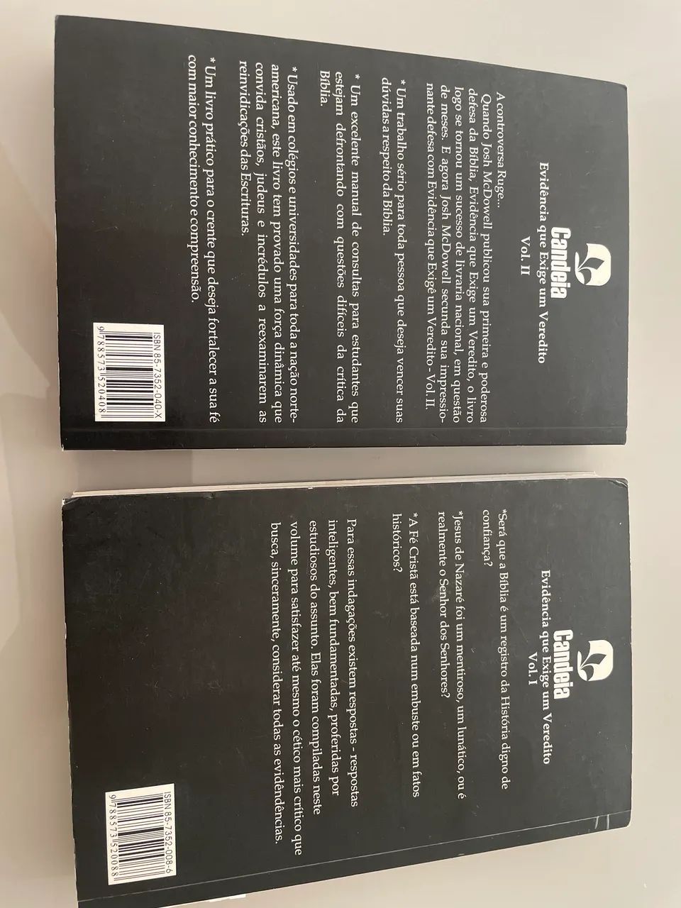 Coleção Vol 1 e 2 Evidencia que exige um veredito por José McDowell - Foto 2