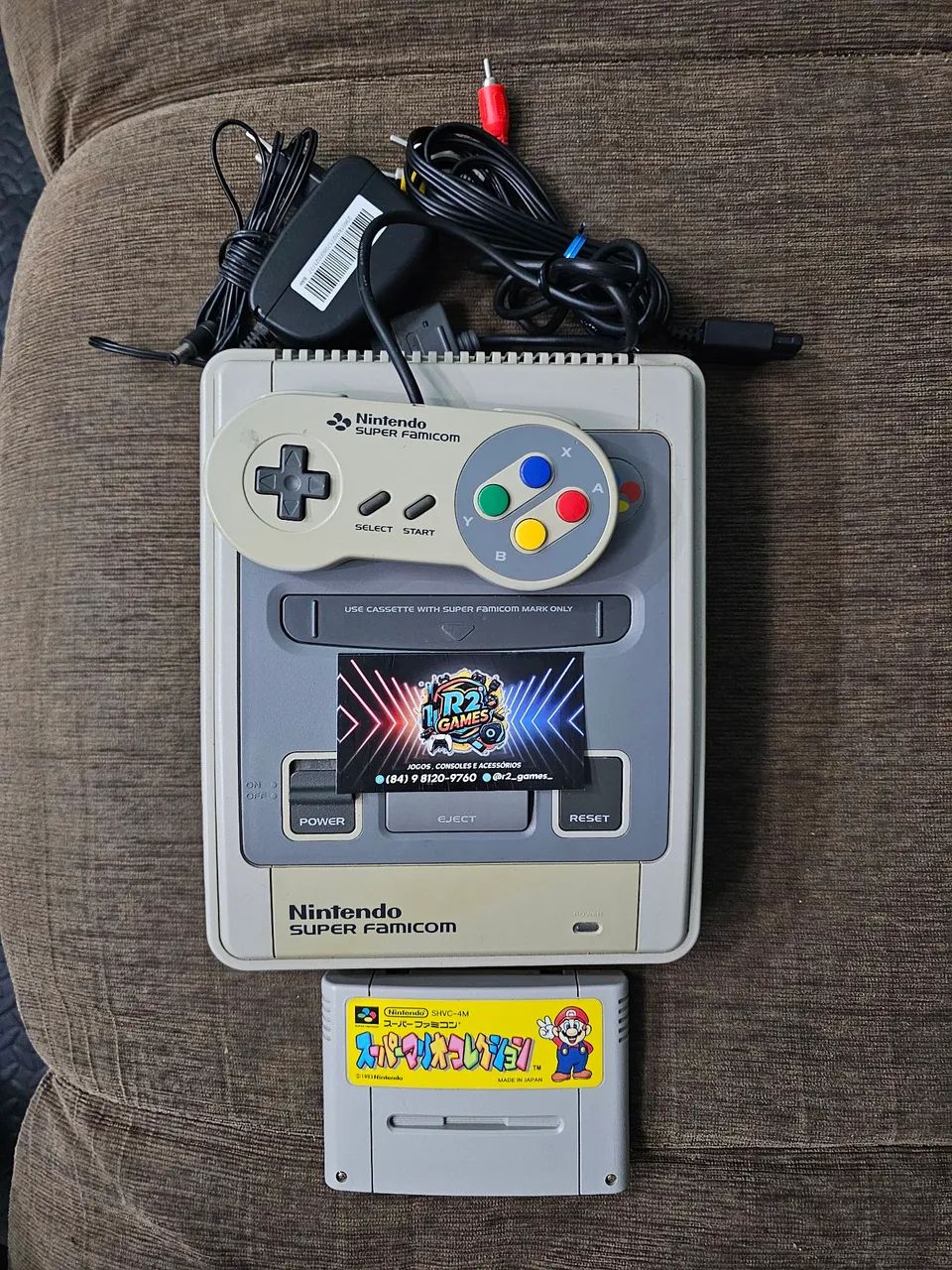 SUPER FAMICOM (SNES) CONSOLE