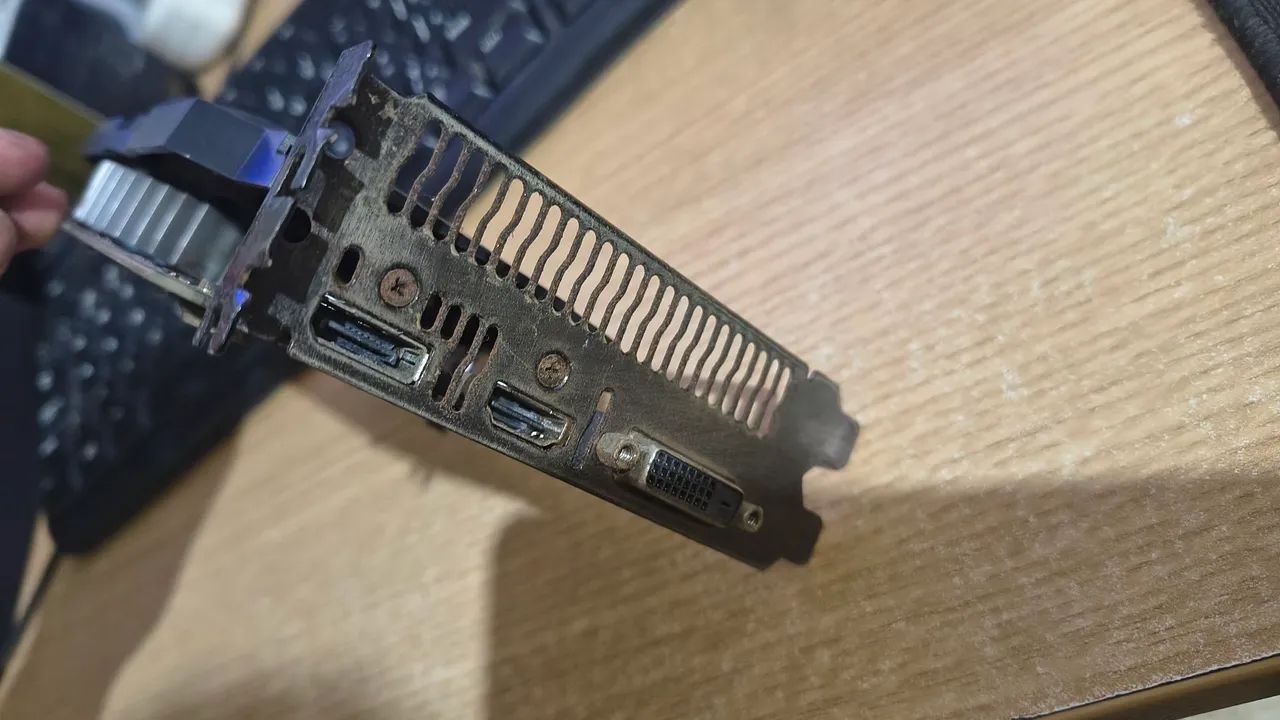 Gtx 1050ti com defeito