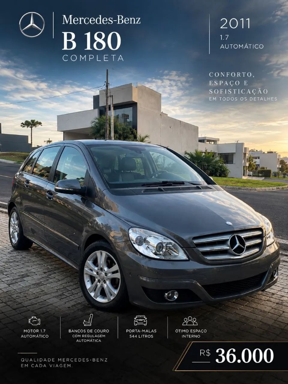 Mercedes-Benz Classe B 180 1.7 116cv Aut. 2011