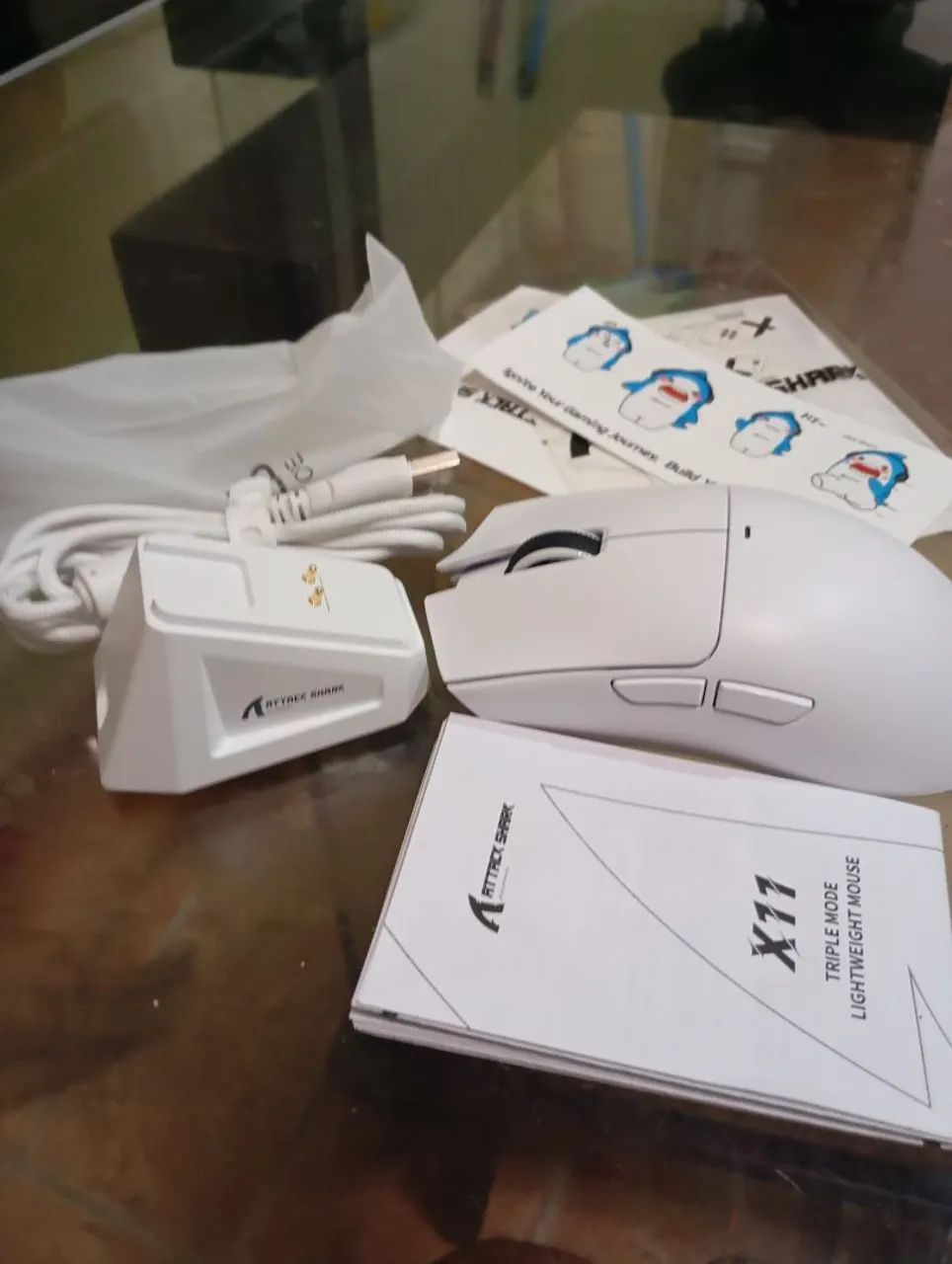 Mouse attack shark x11
