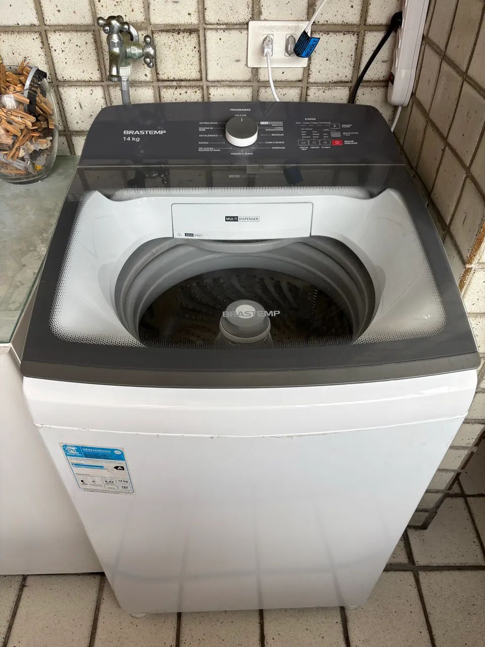 Máquina de lavar - 14Kg (perfeita e na garantia)