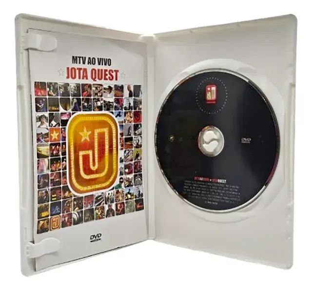Dvd Jota Quest Mtv Ao Vivo Original 