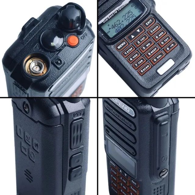 Radio HT Baofeng UV9R-ERA 5W Resistente à Água UHF+VHF+FM Original Novo Pronta Entrega - Foto 2