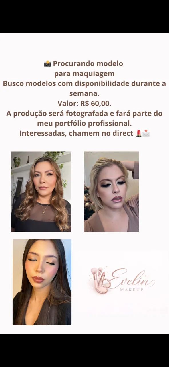 Modelo maquiagem 