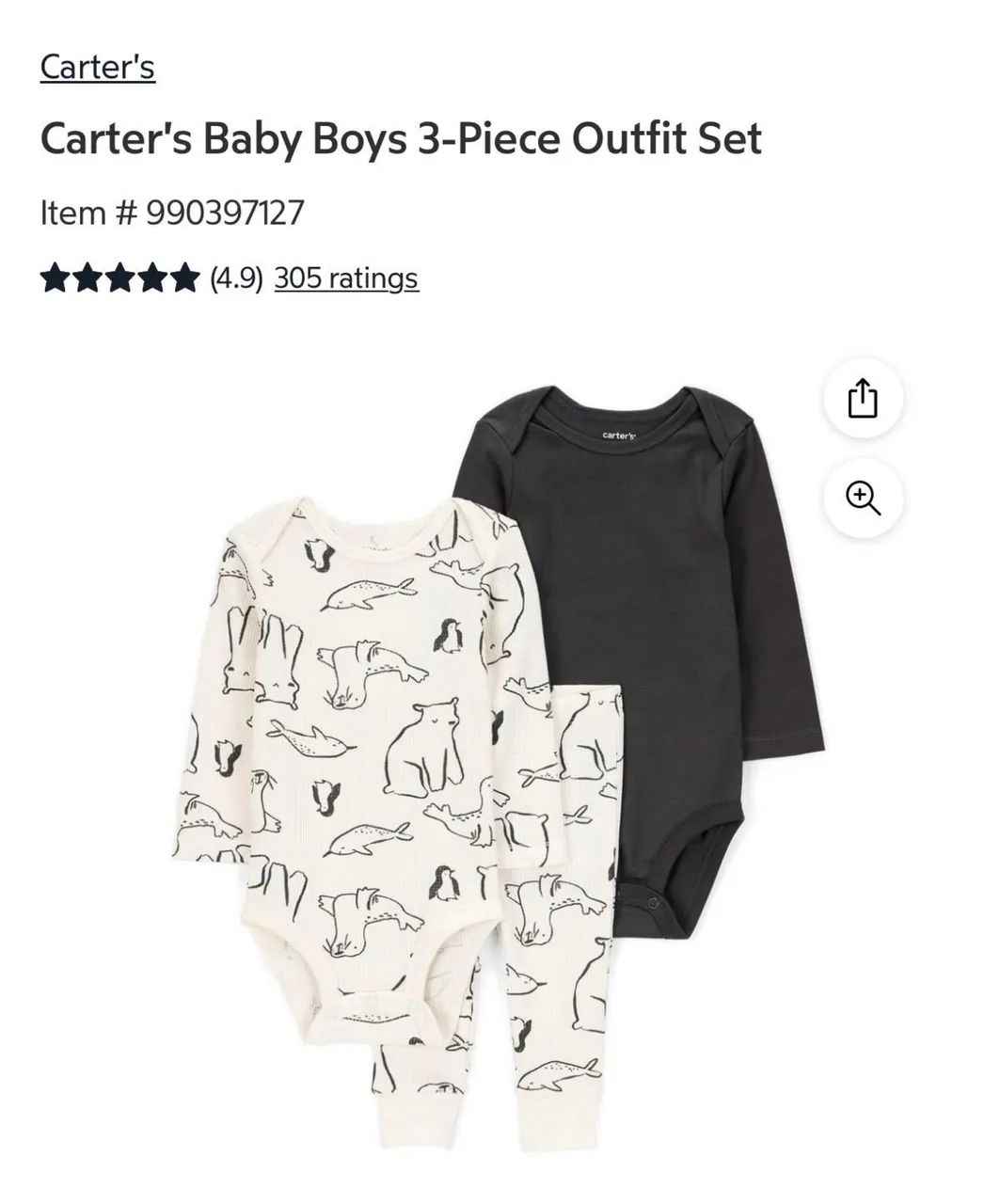 Roupas Originais Carters - Novas | Pronta Entrega - Foto 4